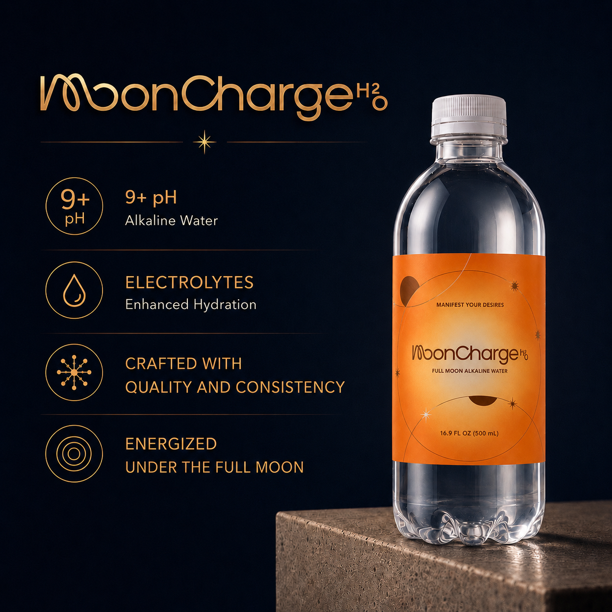 FULL MOON ALKALINE WATER